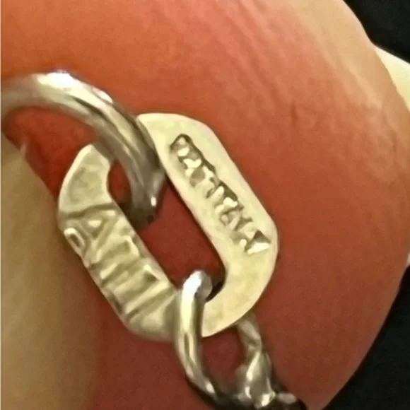 Dior Silver Pendant Necklace .925 Italy Sterling Silver Chain w/Extender - Picture 11 of 17